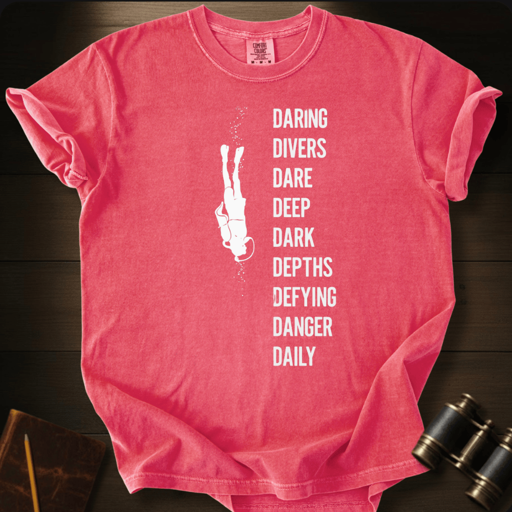 Divers. Dark. Danger. T-shirt