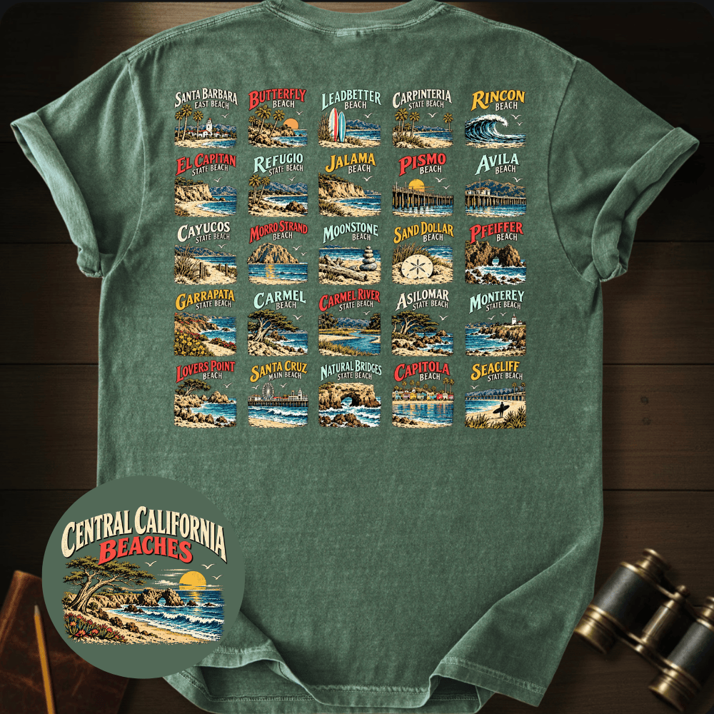 California Beaches T-shirt