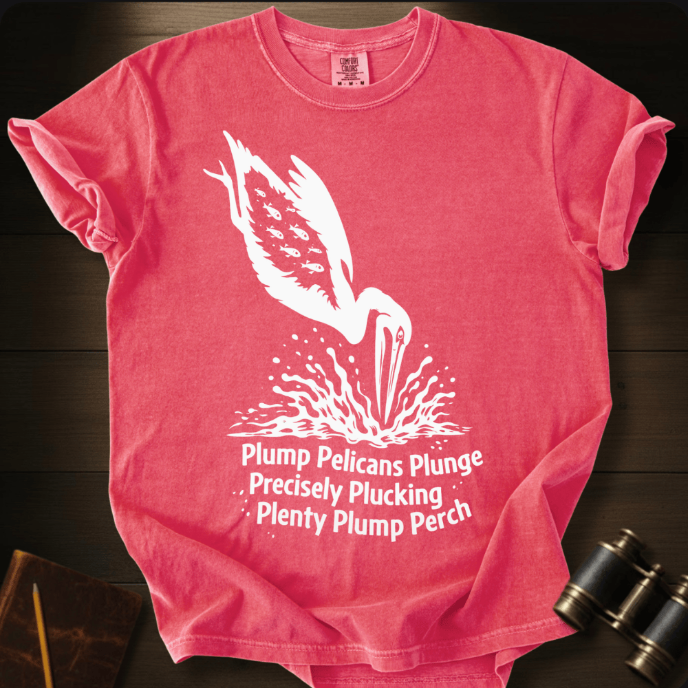 Plump Pelicans Plunge T-shirt