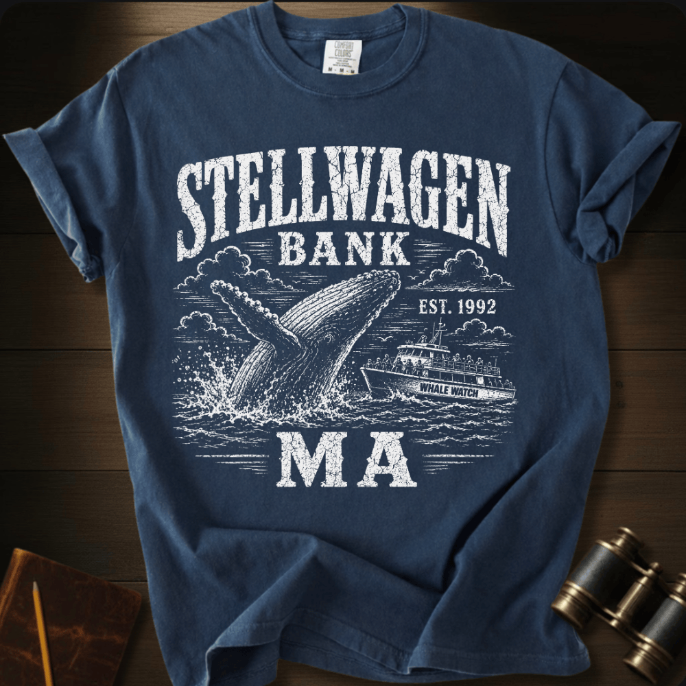 Stellwagen Bank MA - T-shirt