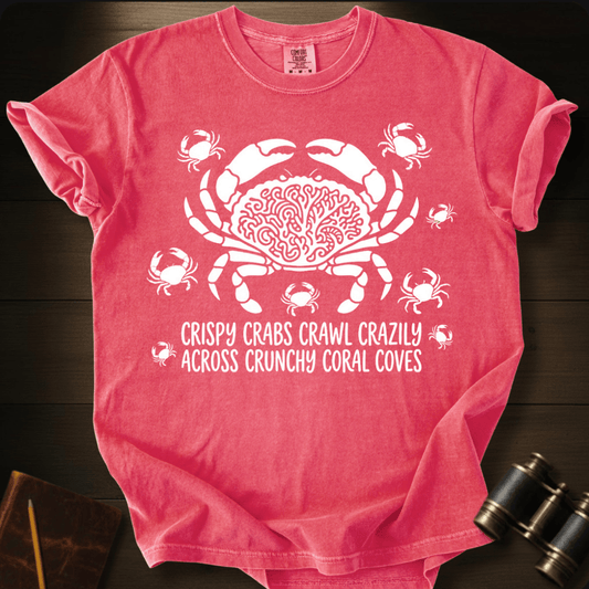 Crabs Crawl Crazily T-shirt