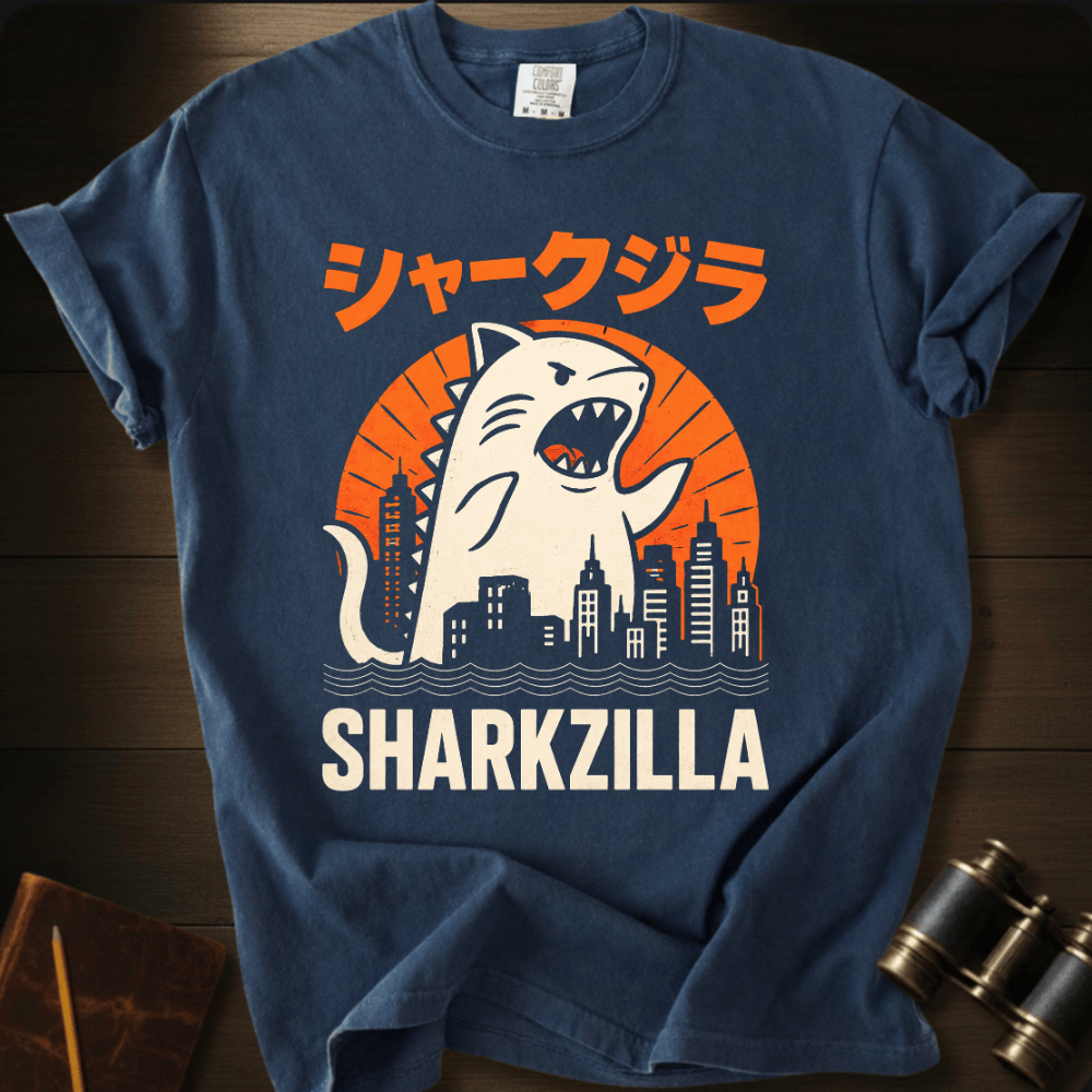 Sharkzilla - T-shirt