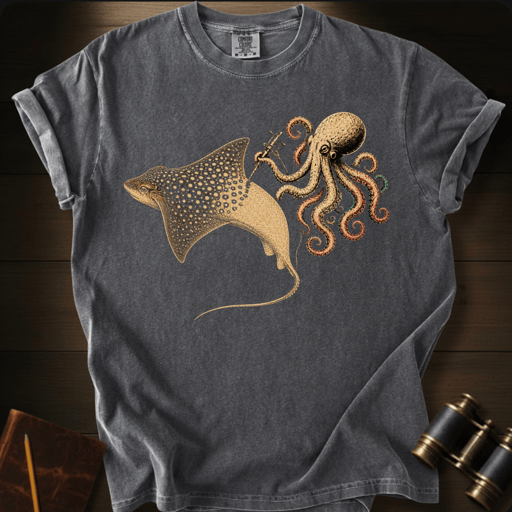 Spotted Eagle Ray Tattoo T-shirt