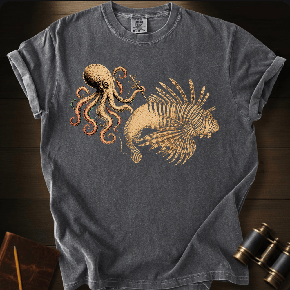 Lionfish Tattoo T-shirt