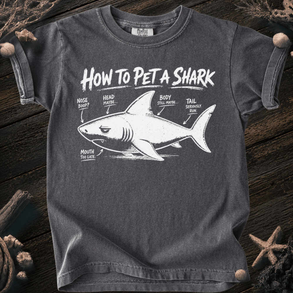 How To Pet a Shark  Youth Tee