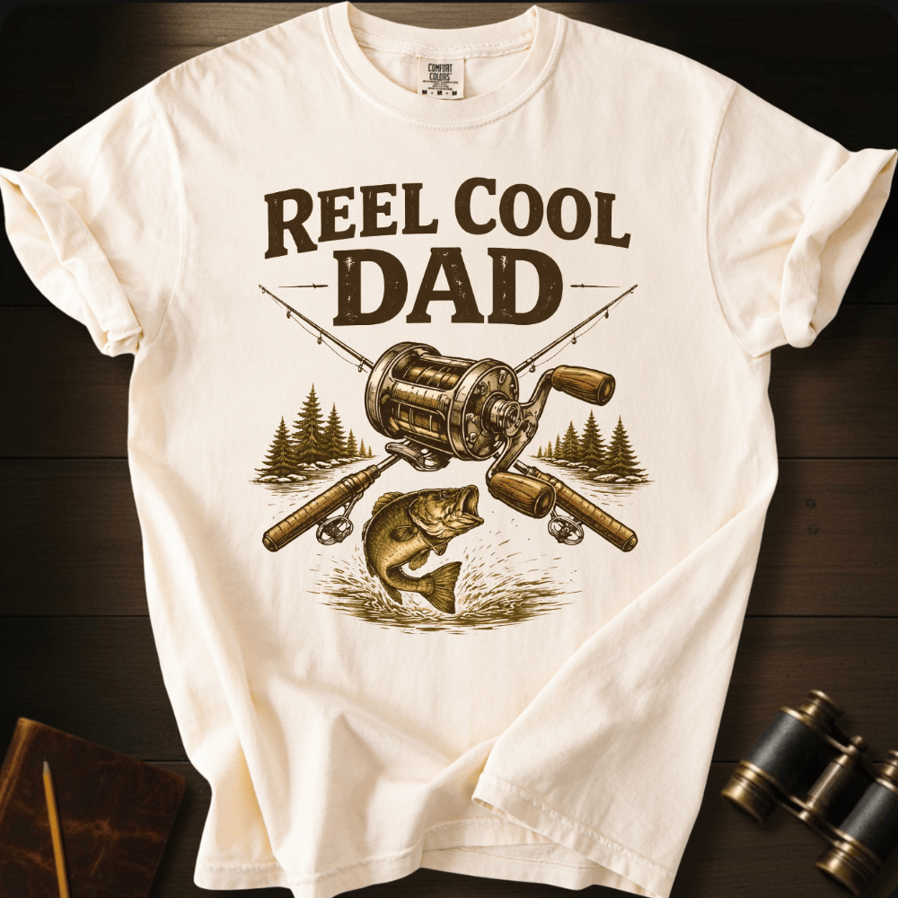 Reel Cool Dad T-shirt