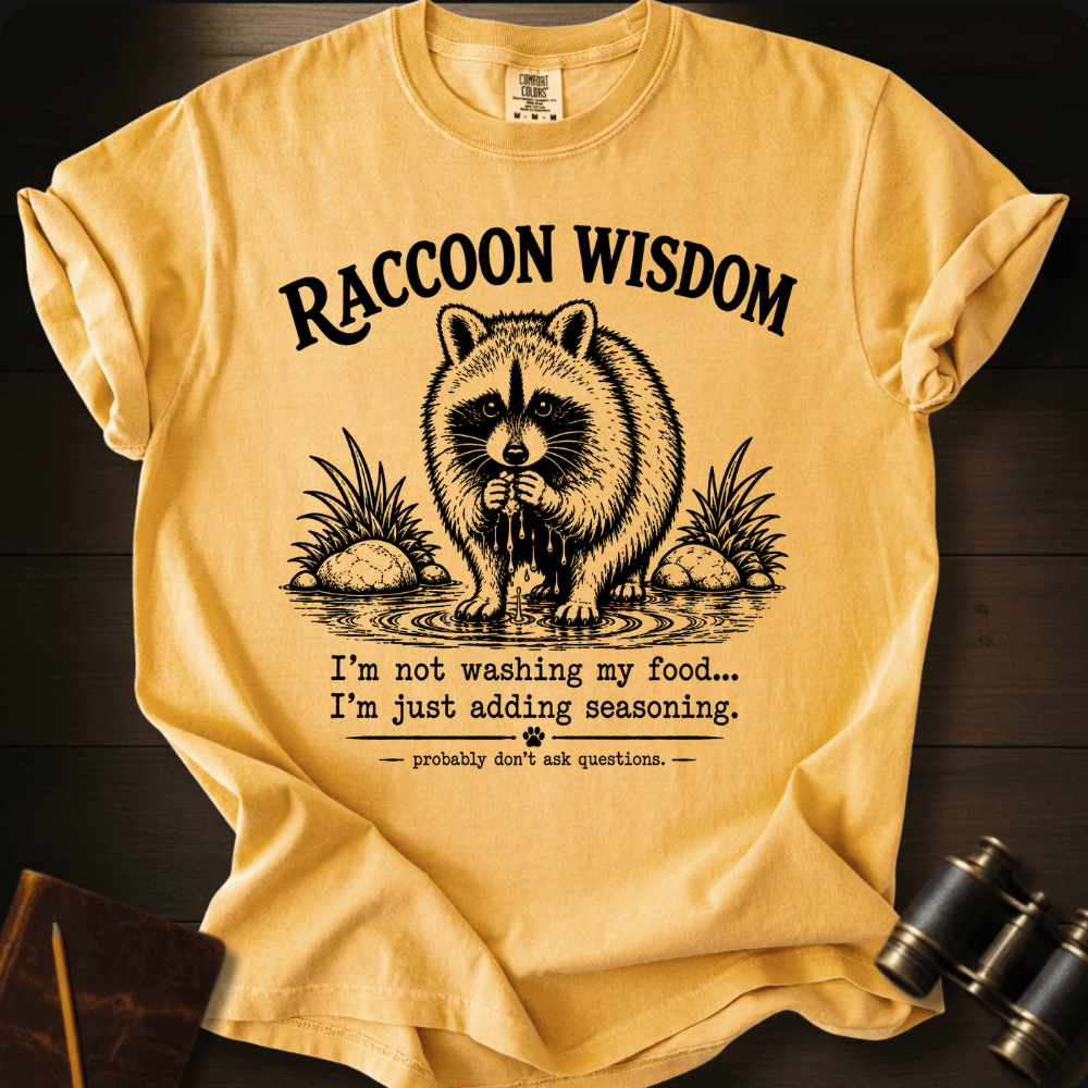 Raccoon Wisdom T-shirt