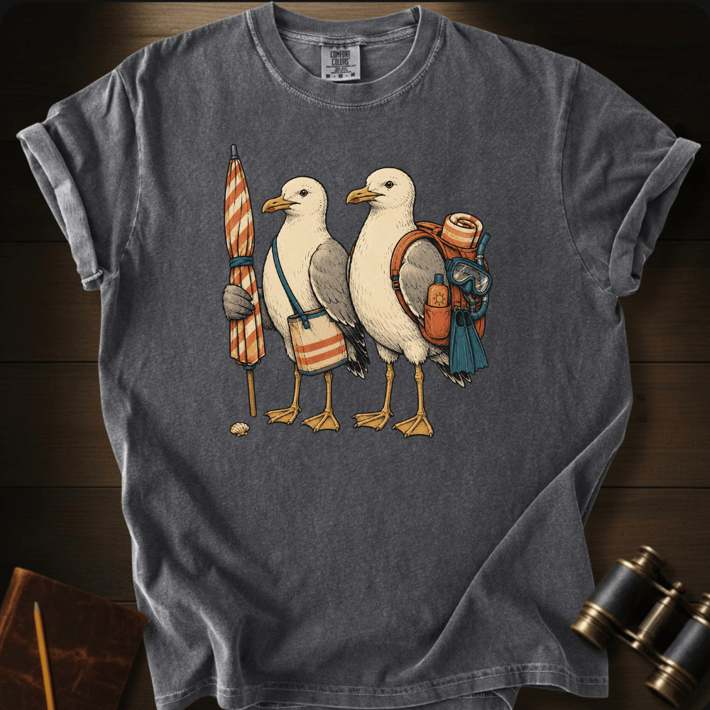 Herring Gulls Relax - T-shirt