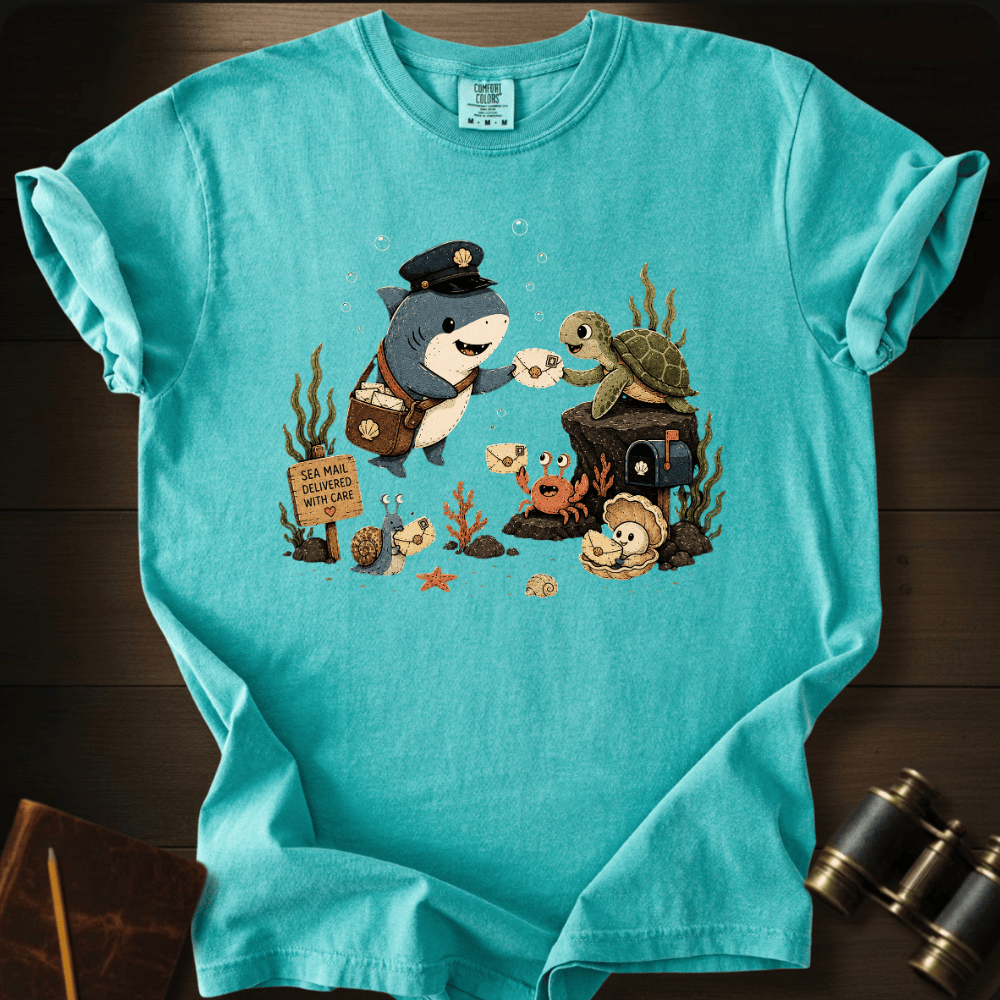 Captain Boop Mail Man T-shirt
