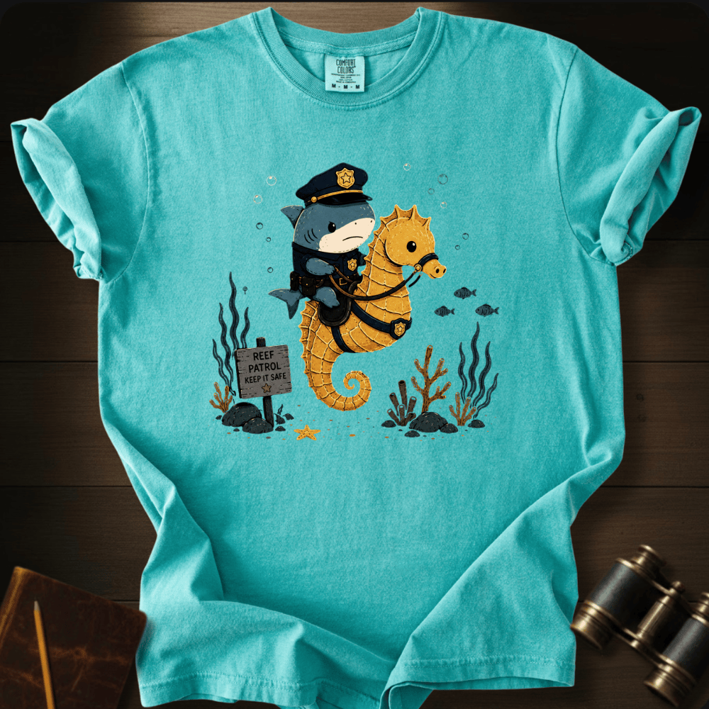 Captain Boop Police Man T-shirt