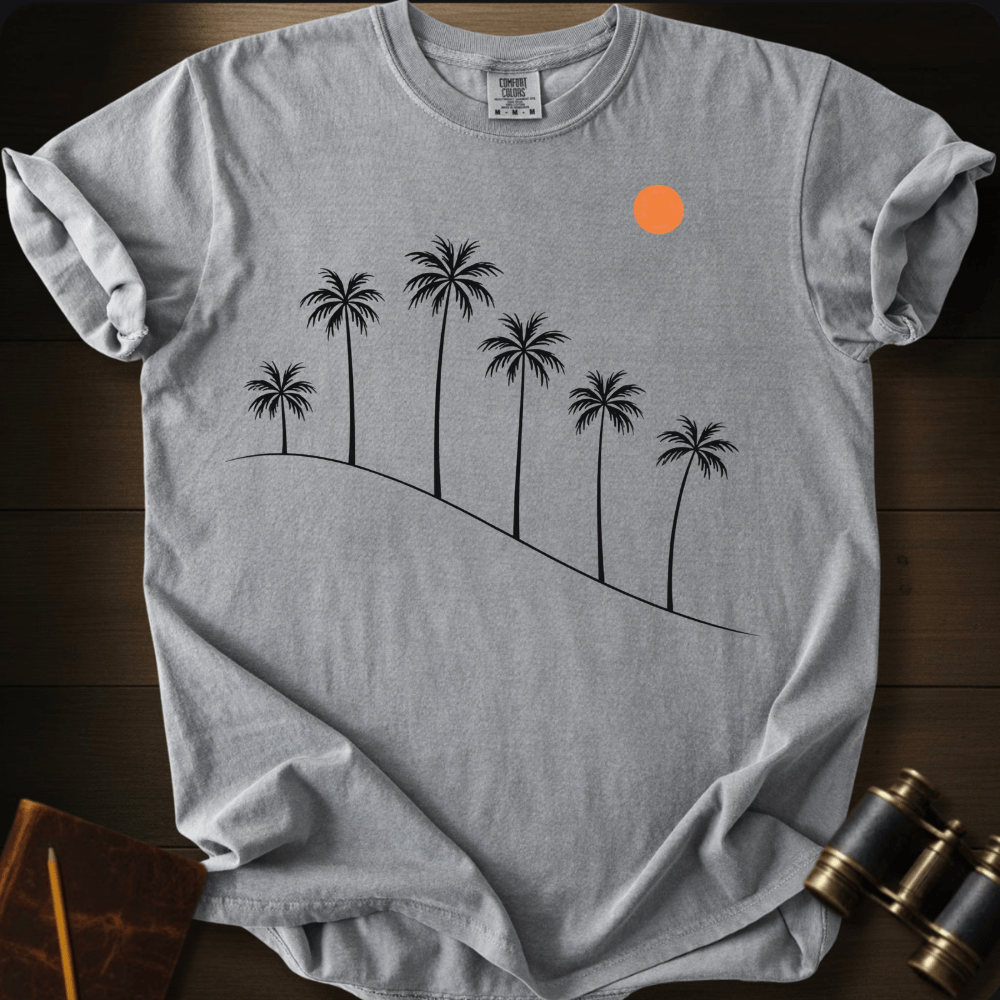Sunrise Palm Trees T-shirt
