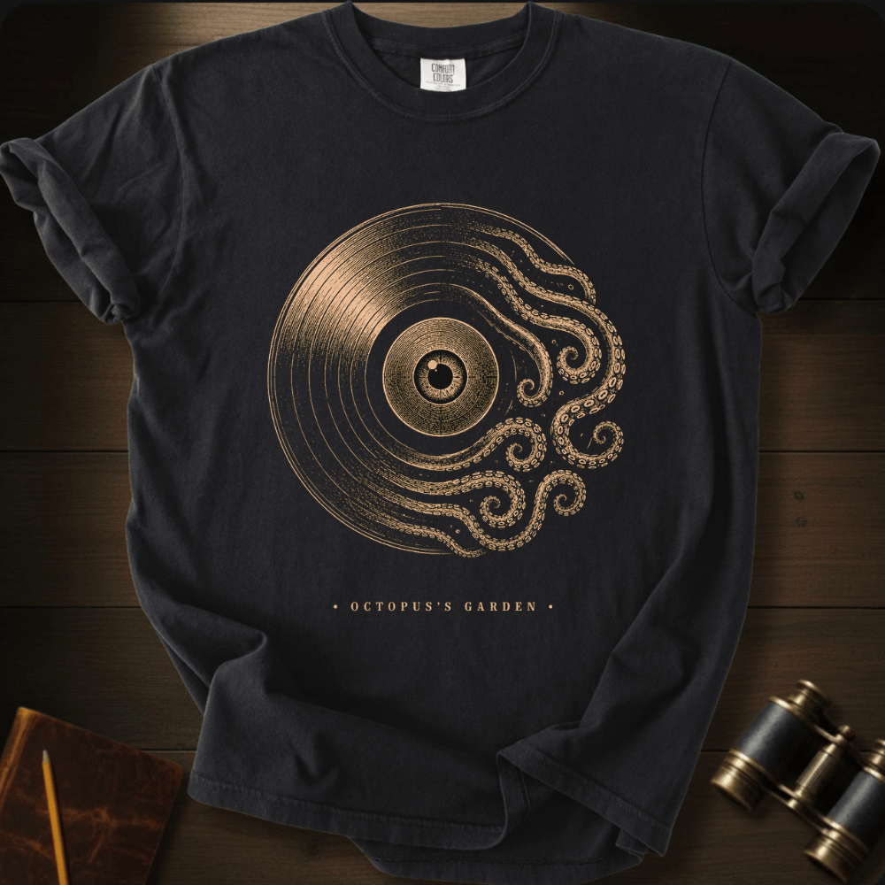 Octopus Garden graphic on a Comfort Colors t-shirt – Full Sail Marine ocean apparel