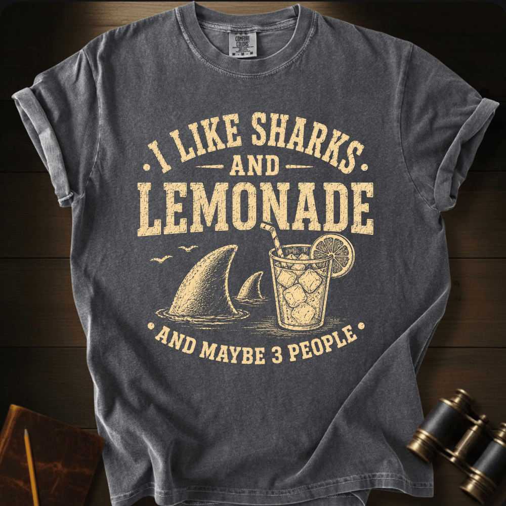 I like Shark and Lemonade T-shirt