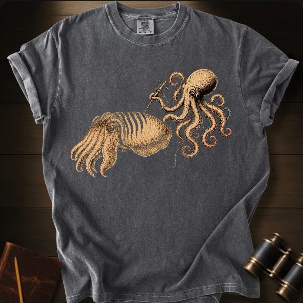 Cuttlefish Tattoo T-shirt