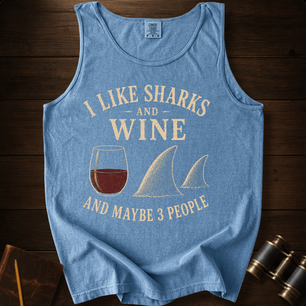 I Like Sharks and Wine Top