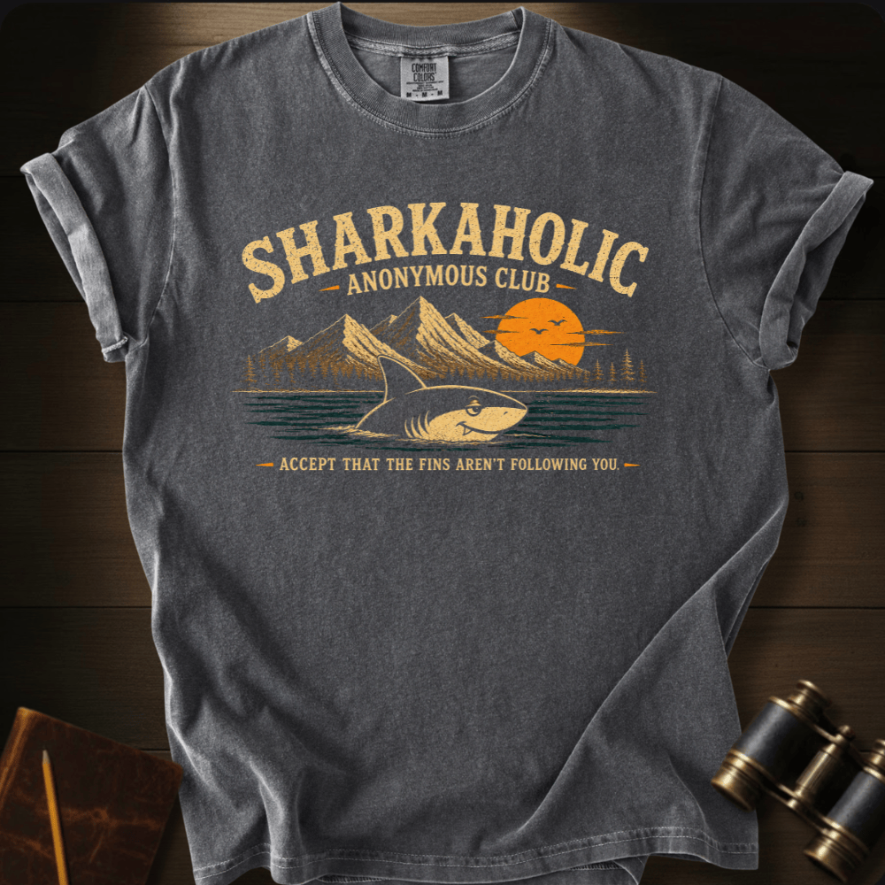 Sharkaholic Anonymous Club T-shirt