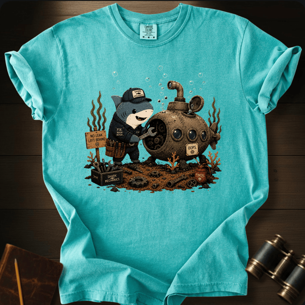 Captain Boop Mechanic T-shirt