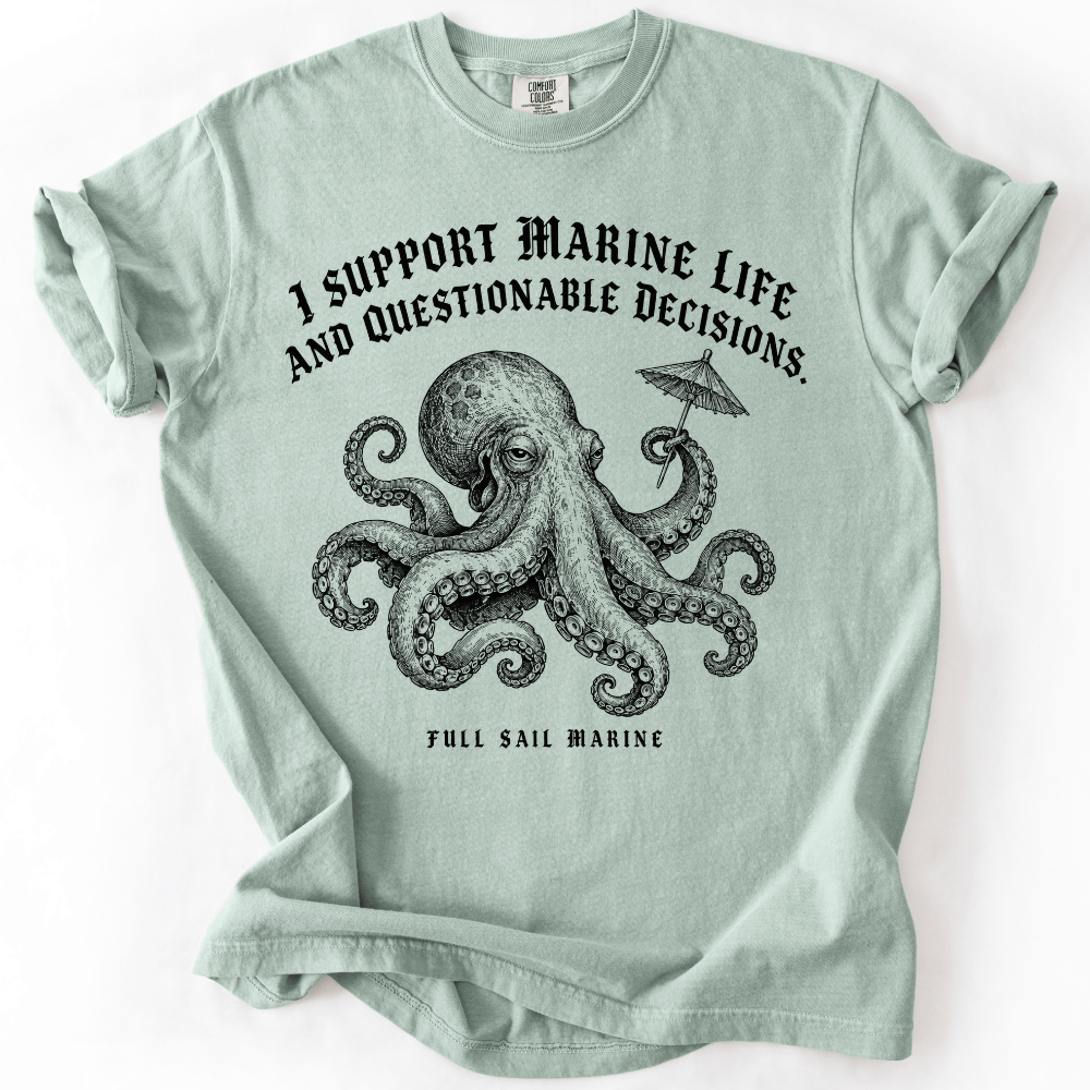 I Support Marine Life T-shirt