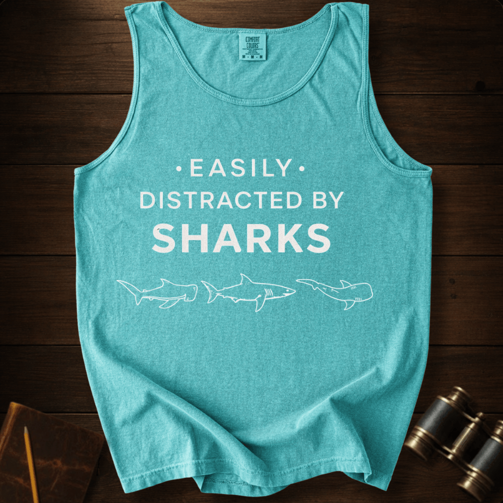 Distracted by Sharks Top
