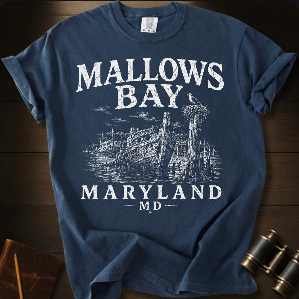 Mallows Bay Maryland - T-shirt