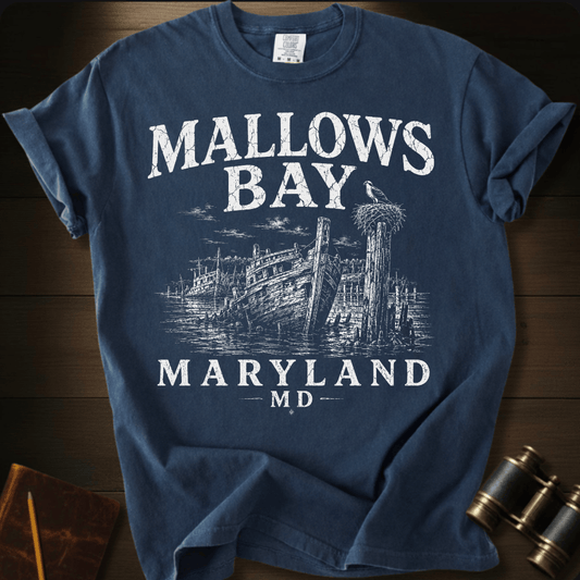 Mallows Bay Maryland - T-shirt