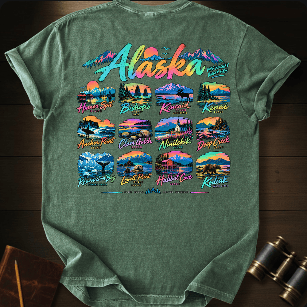Alaska Beaches T-shirt