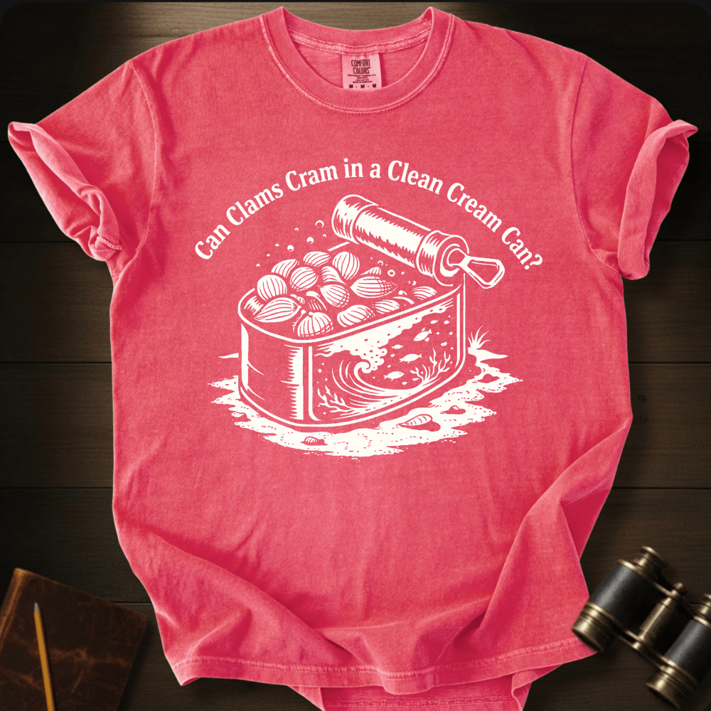 Can Clams Cram T-shirt