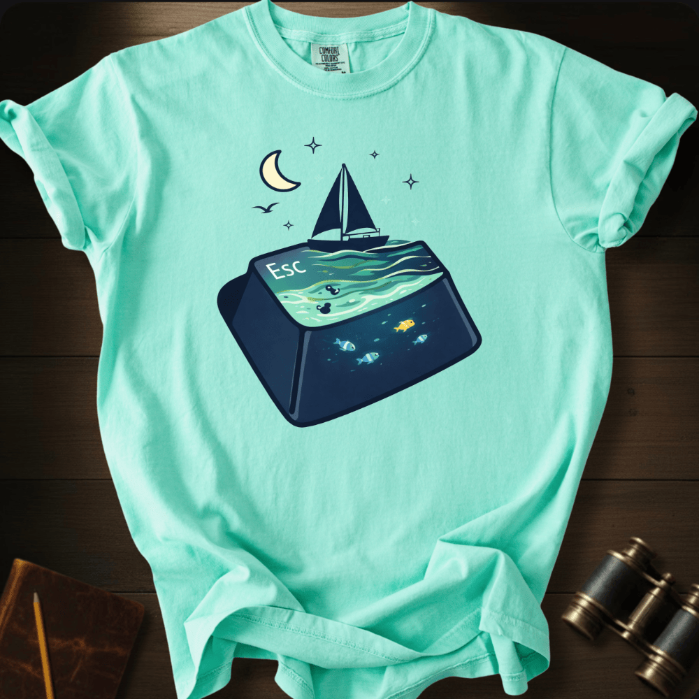 Escape Button T-shirt