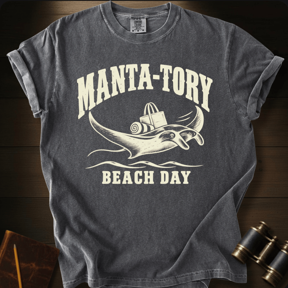 Manta-tory Beach Day - T-shirt