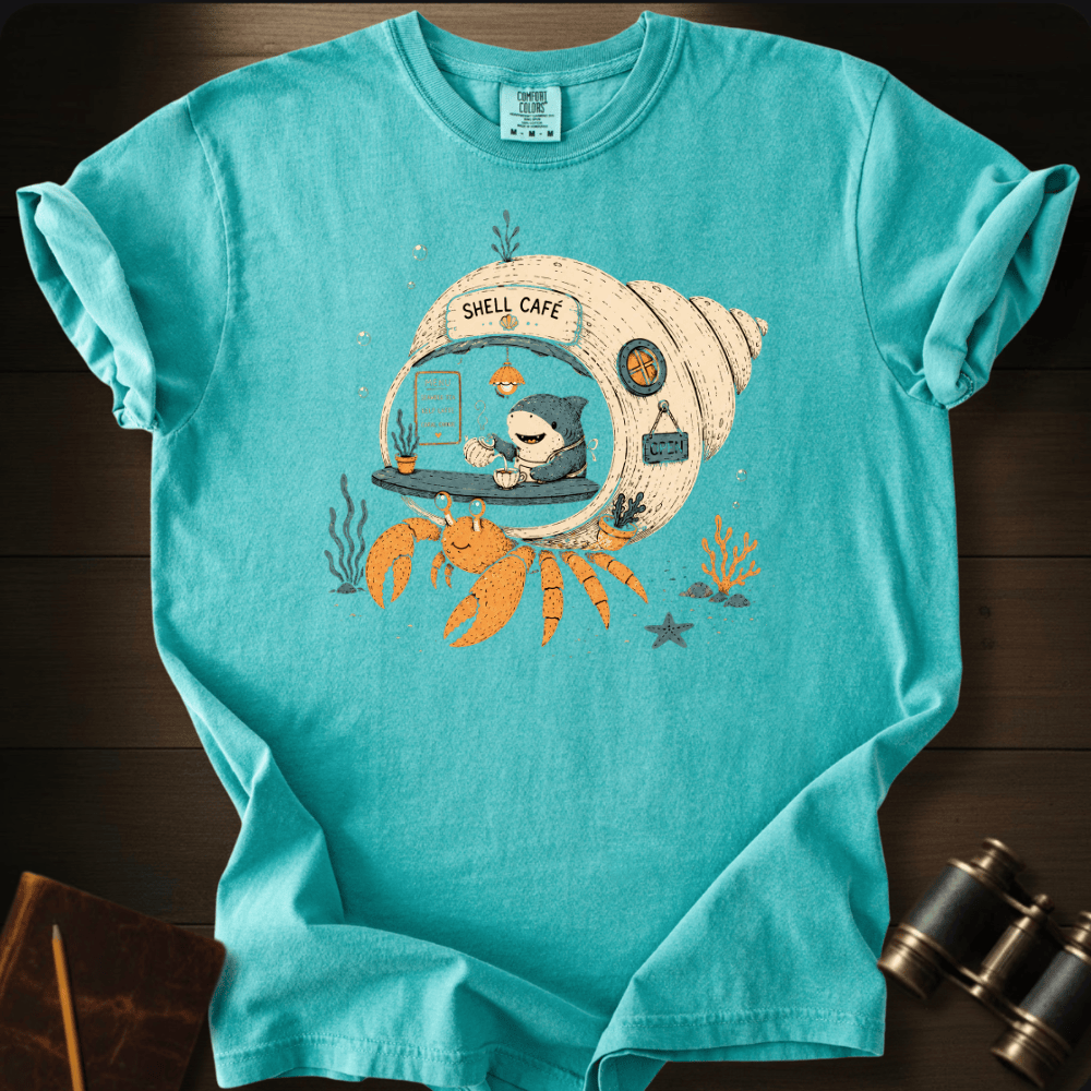 Captain Boop Coffee Shop T-shirt