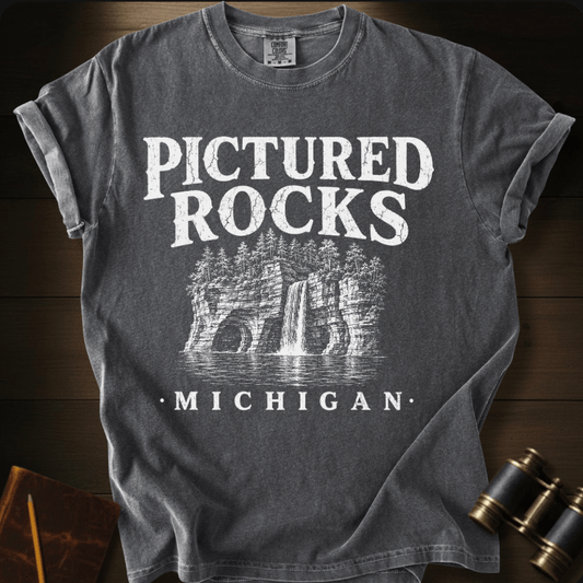 Pictured Rocks Michigan - T-shirt