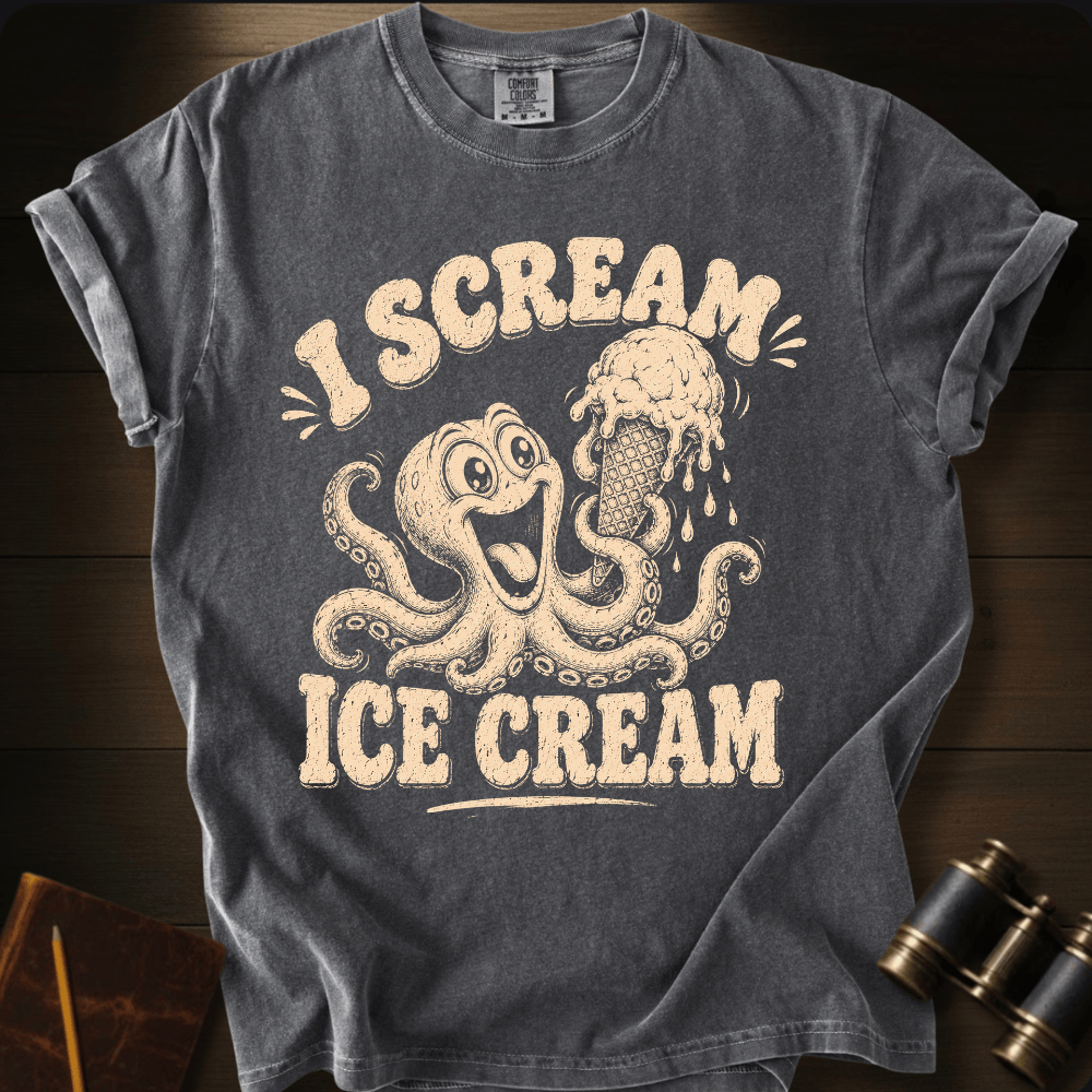 I Scream Ice-Cream T-shirt