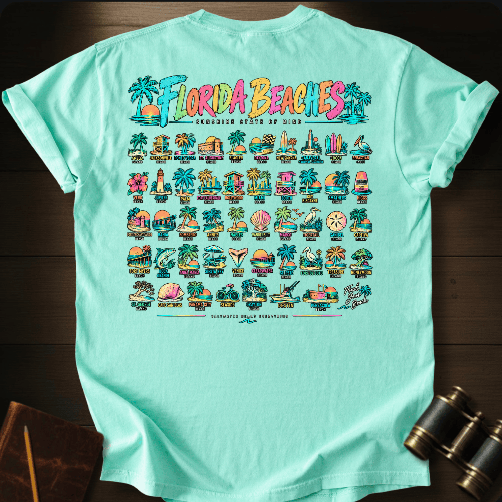 Florida Beaches T-shirt