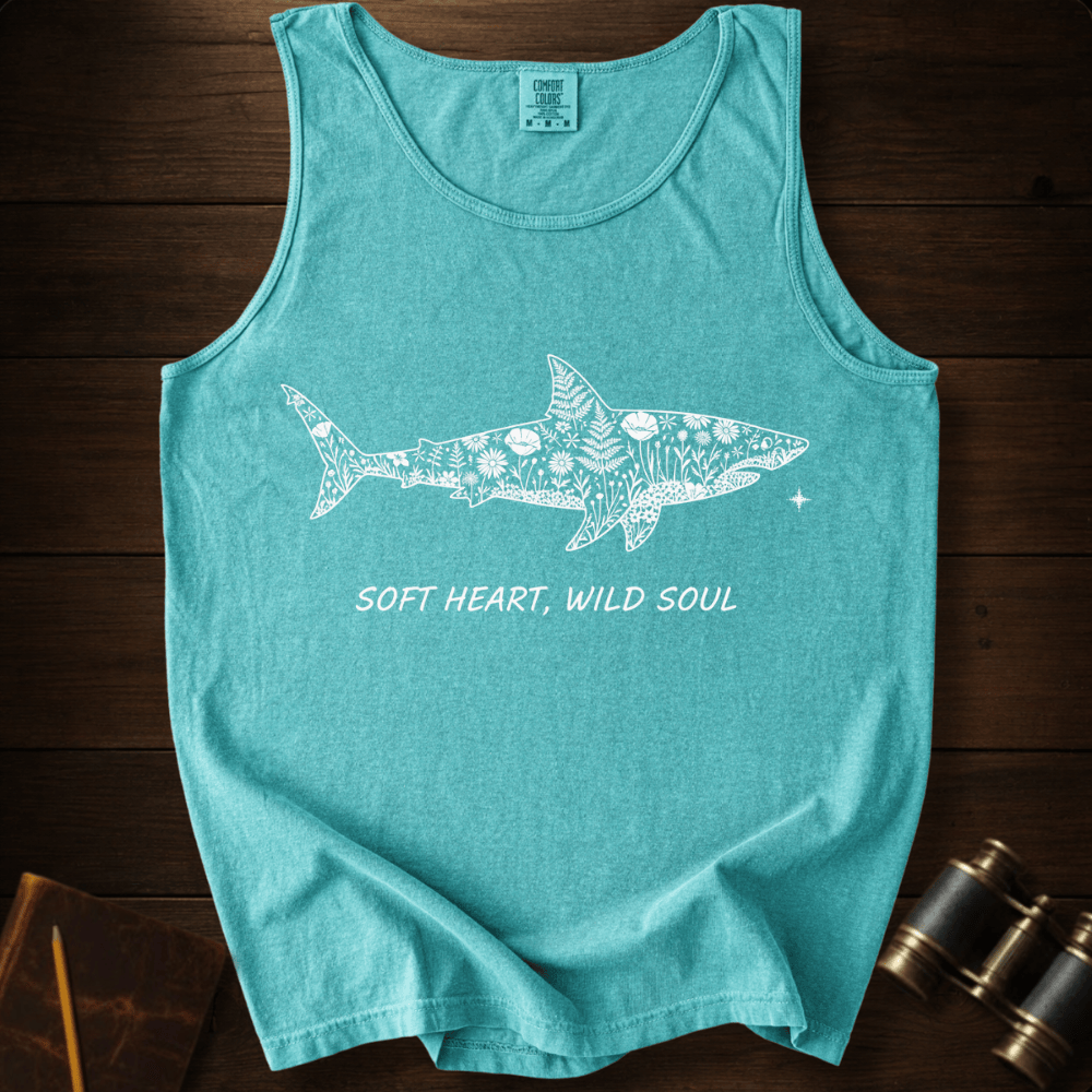 The Floral Shark Tank Top