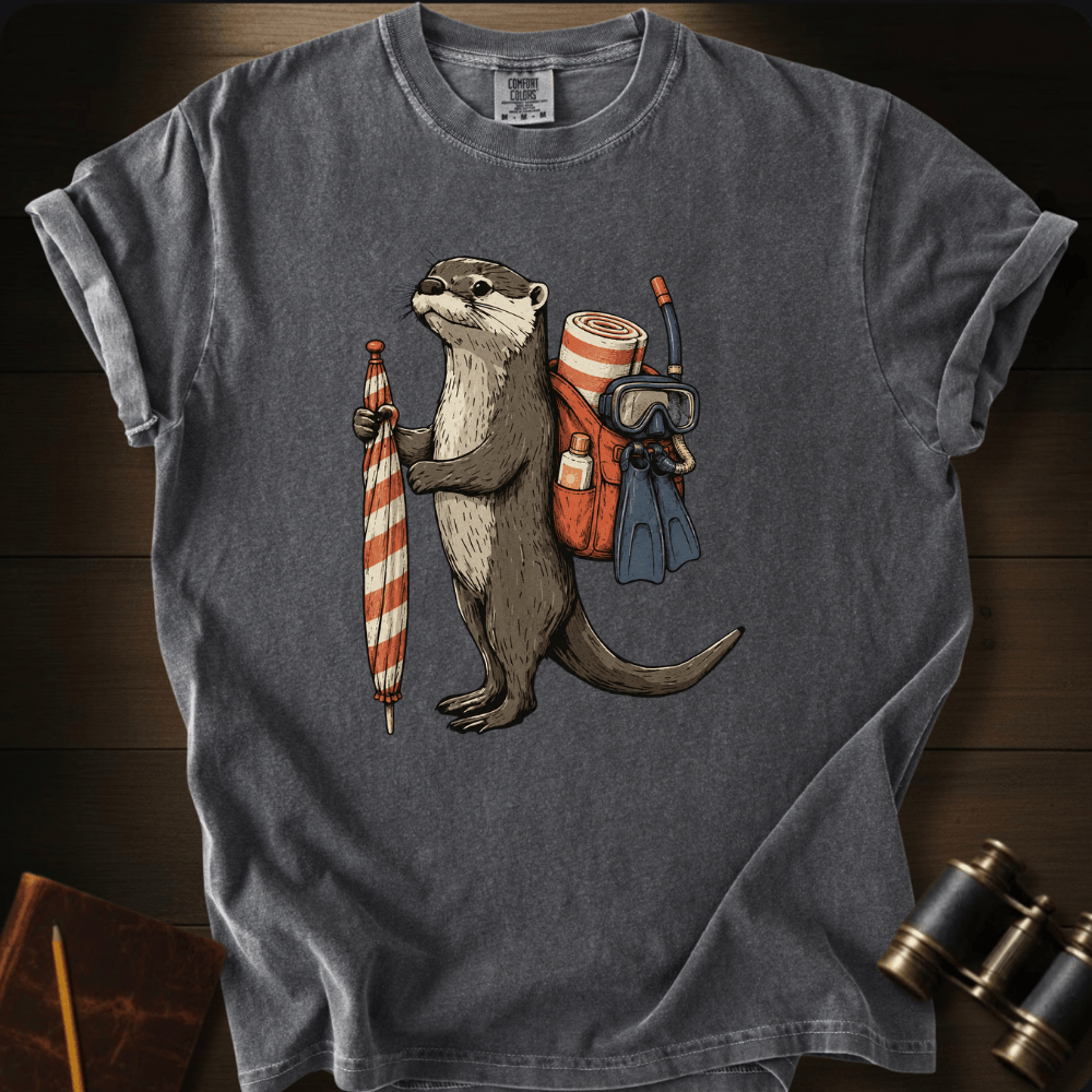 Otter Beach Time - T-shirt