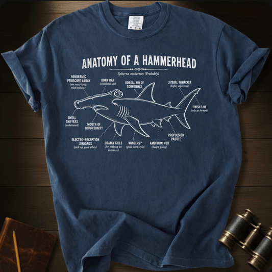 Anatomy of a Hammerhead T-shirt