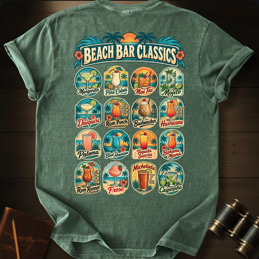 Beach Bar Classics T-shirt
