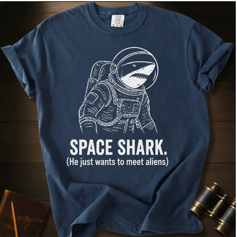 Space Shark T-shirt