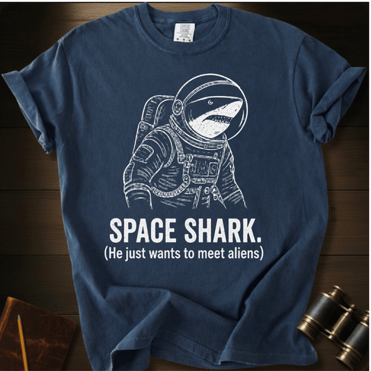 Space Shark T-shirt