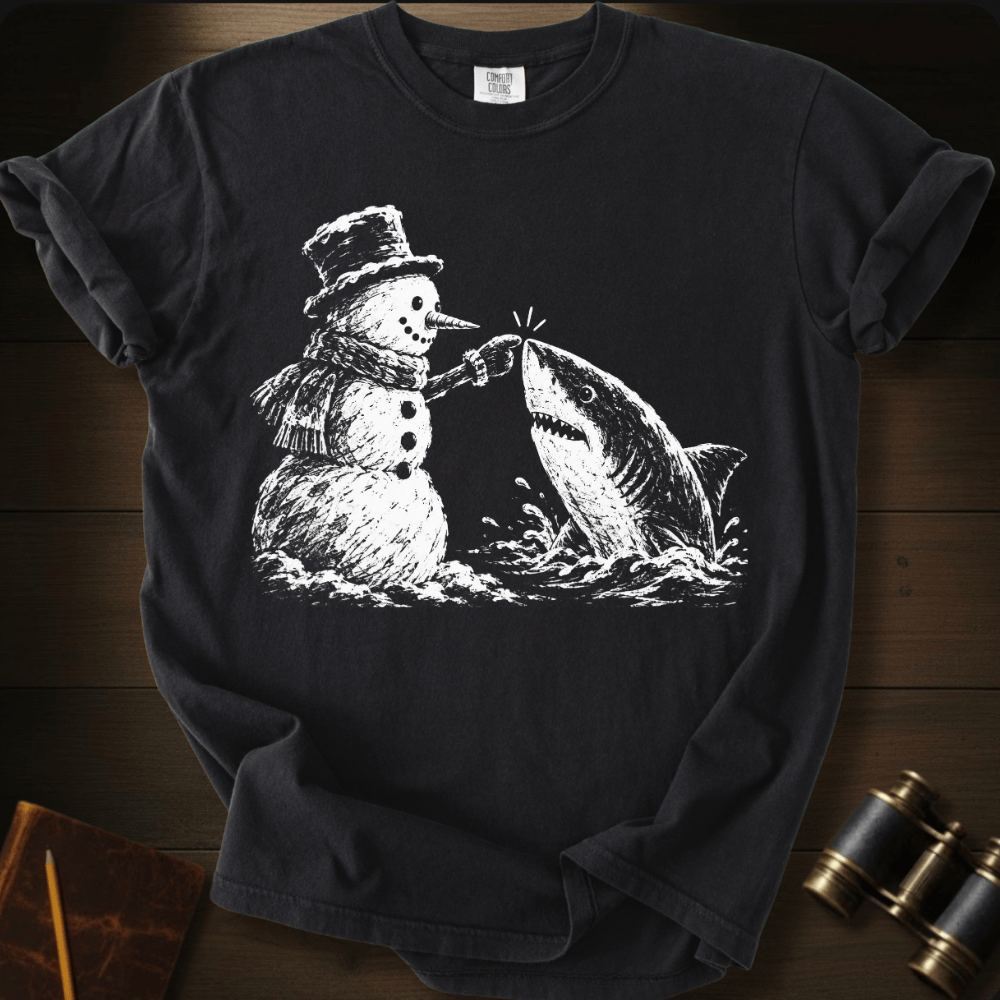 Snow Man Boop T-shirt