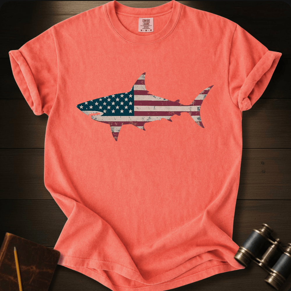 Shark Flag  T-shirt