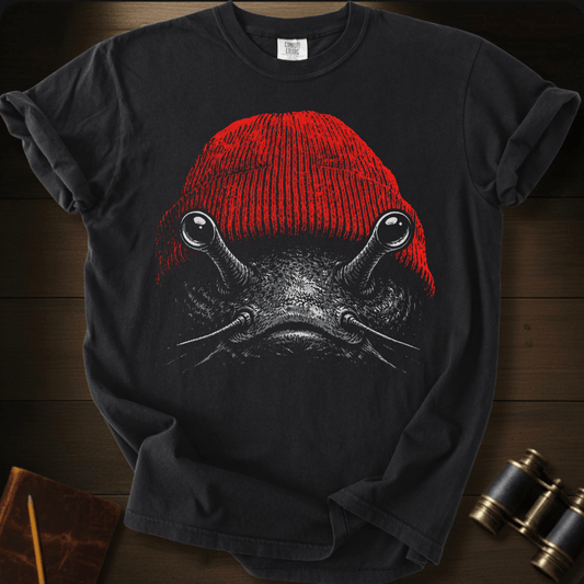 Snail with Beanie T-shirt