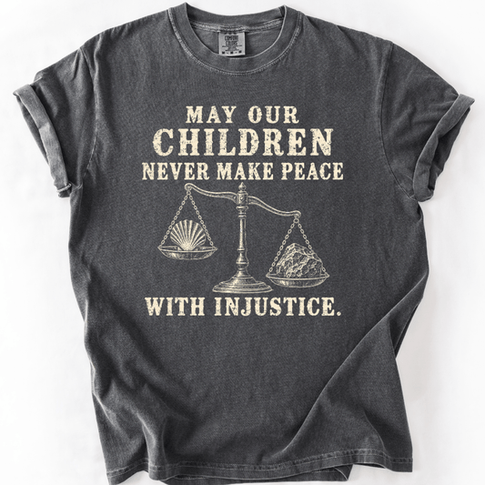 No Peace With Injustice T-shirt