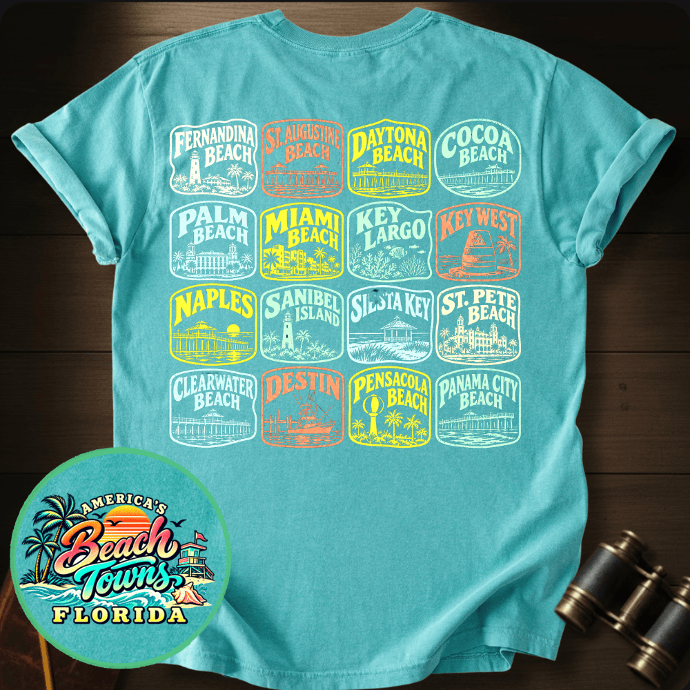 Florida Coast Beaches T-shirt