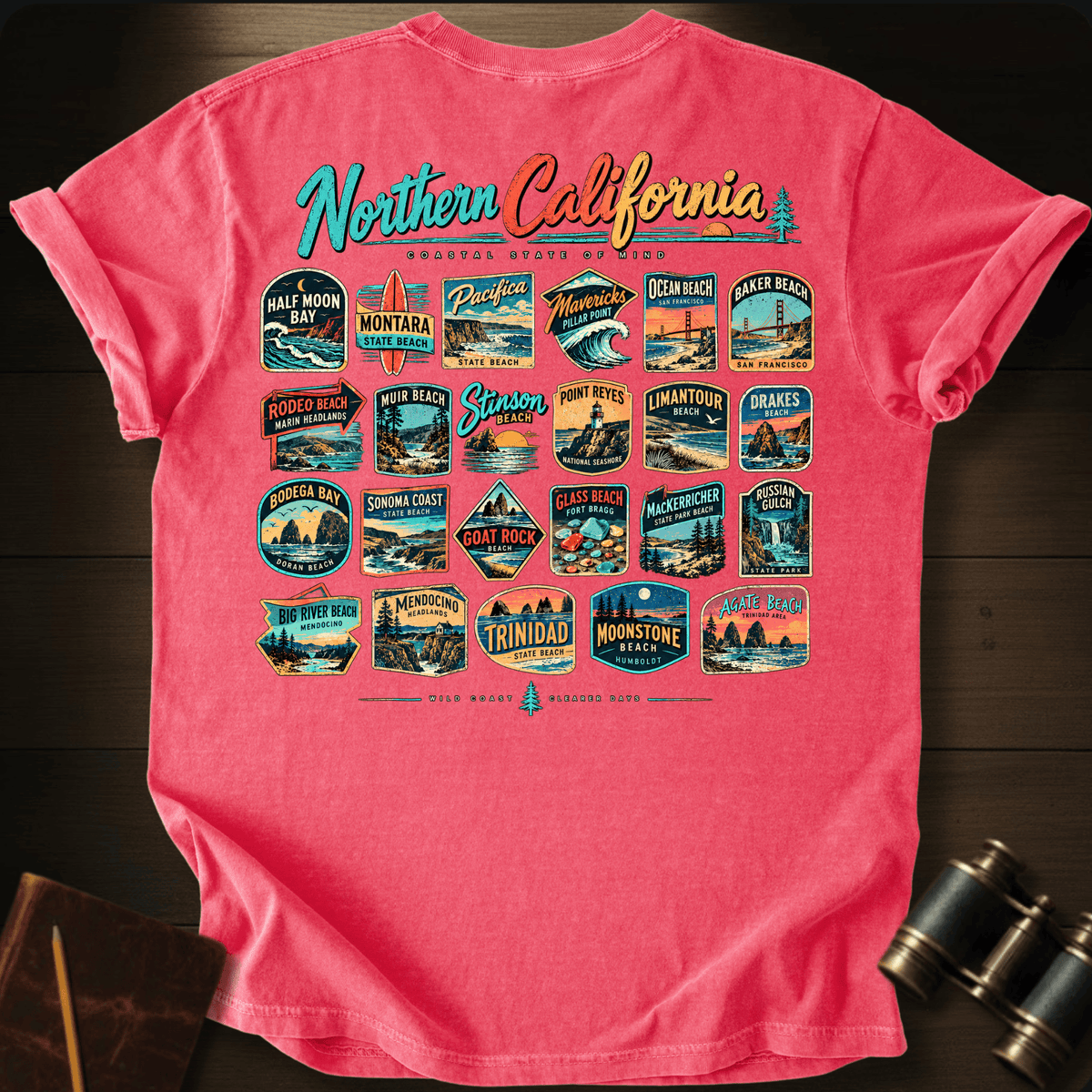 Northern California 2 T-shirt
