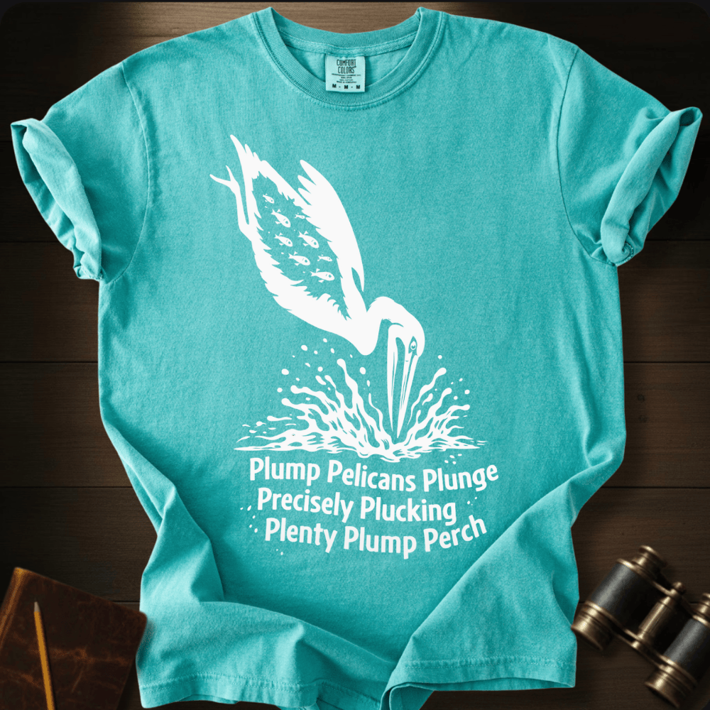 Plump Pelicans Plunge T-shirt