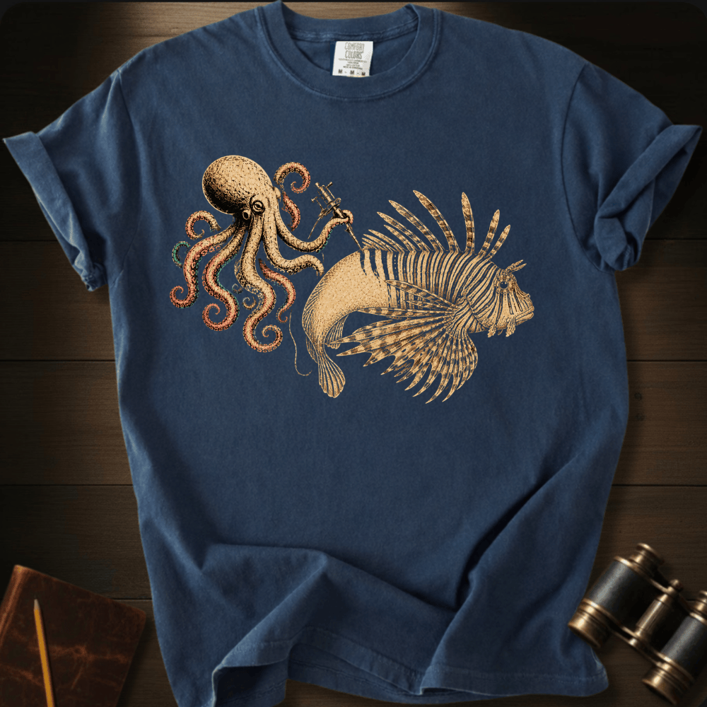 Lionfish Tattoo T-shirt