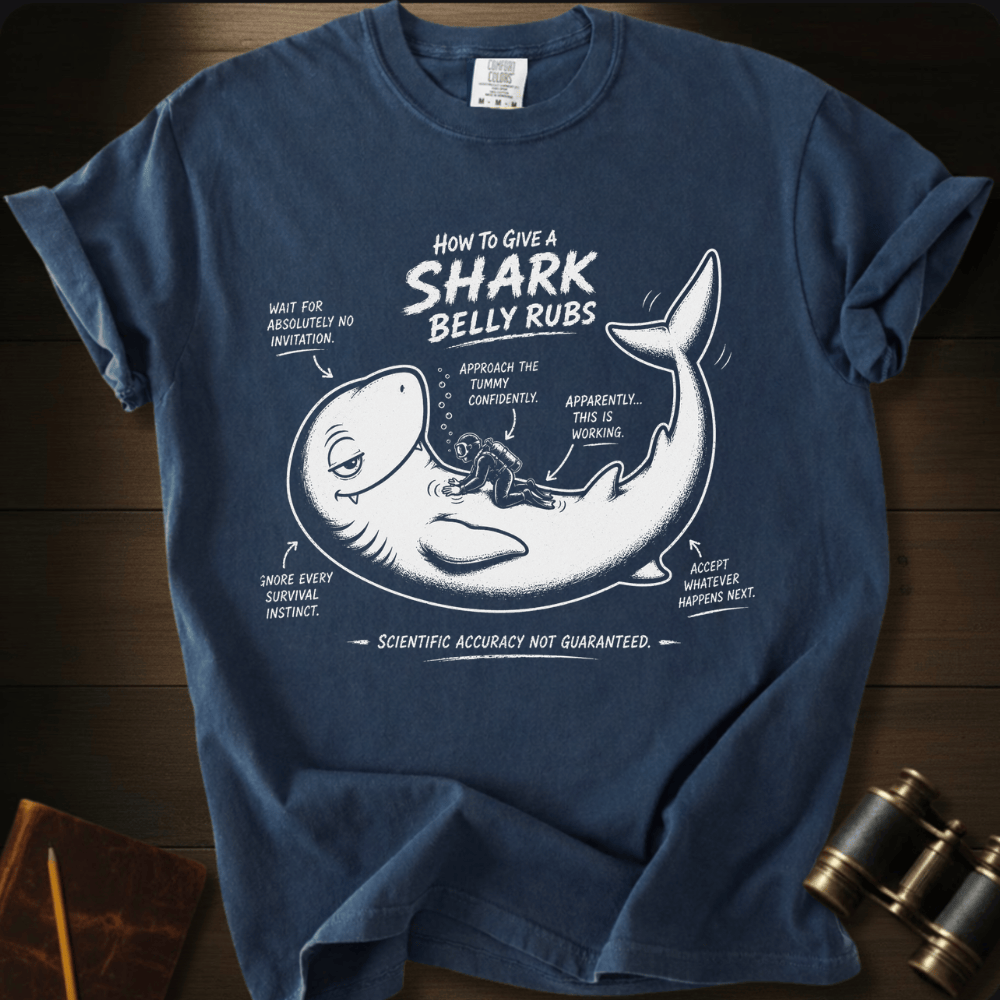 Shark Belly Rubs  T-shirt