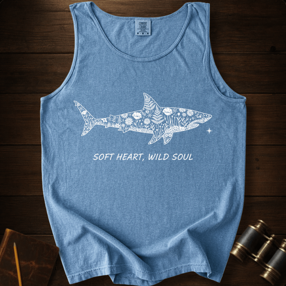 The Floral Shark Tank Top