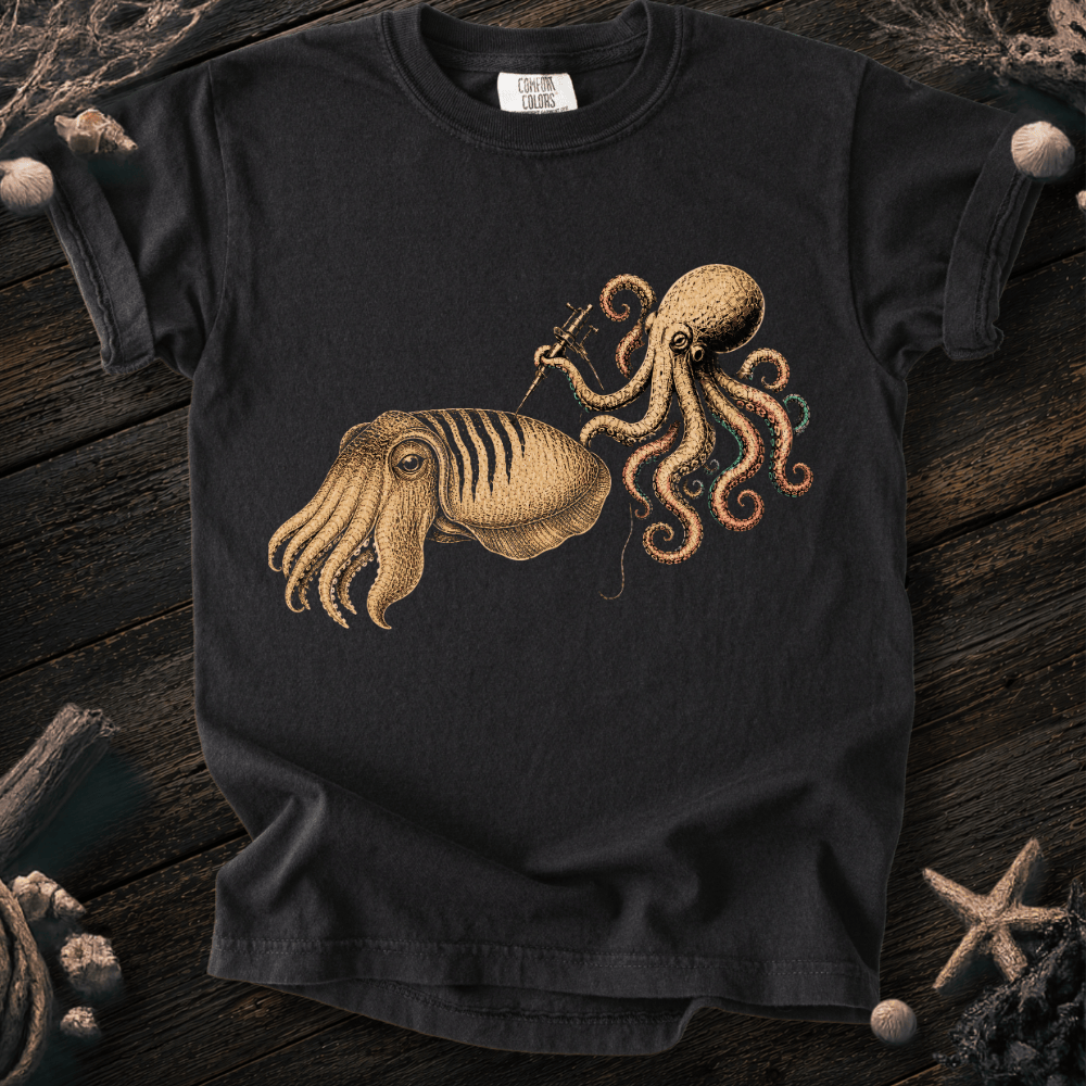 Cuttlefish Tattoo Youth Tee